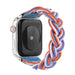 Blue white orange
