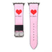 Red heart with foundation mak